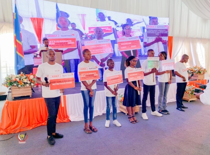 En 40 ans d’engagements permanents , World Vision : 838 projets mis en œuvre en RDC avec l'appui des partenaires